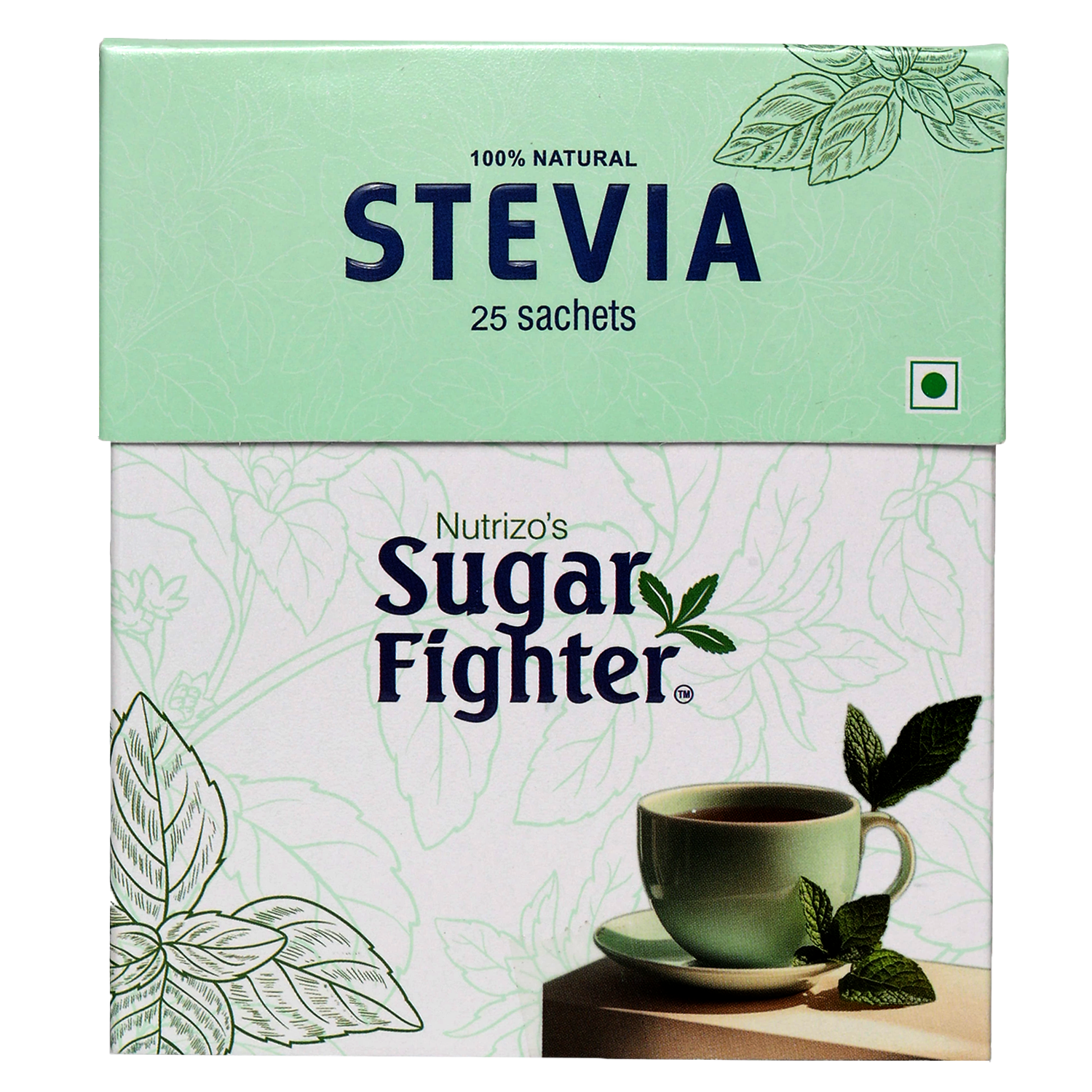 Stevia Powder 25 Sachets Box - Strong Nation Supps