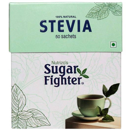 Stevia Powder 50 Sachets Box - Strong Nation Supps