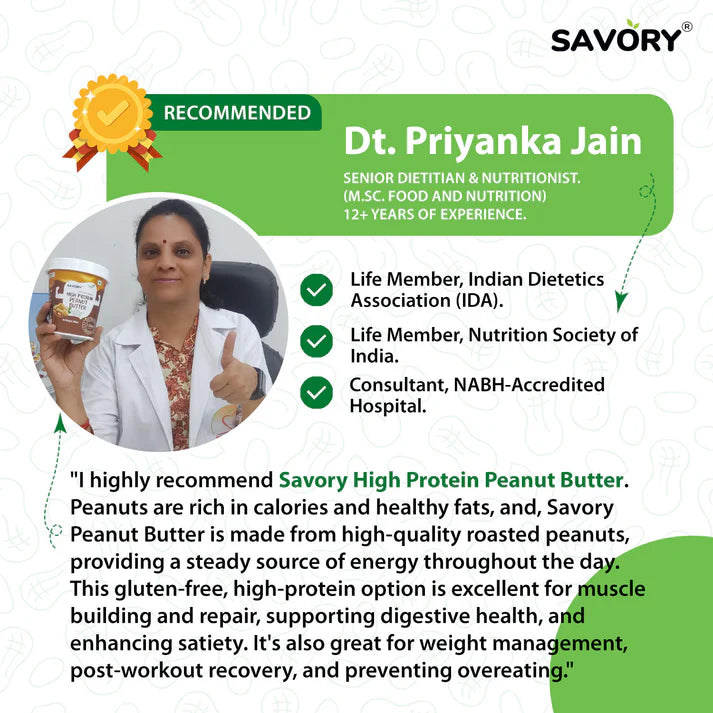 savory natural smooth high protein peanut butter - strong nation supps