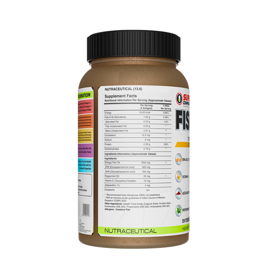 FISH OIL 3X - Strong Nation Supps