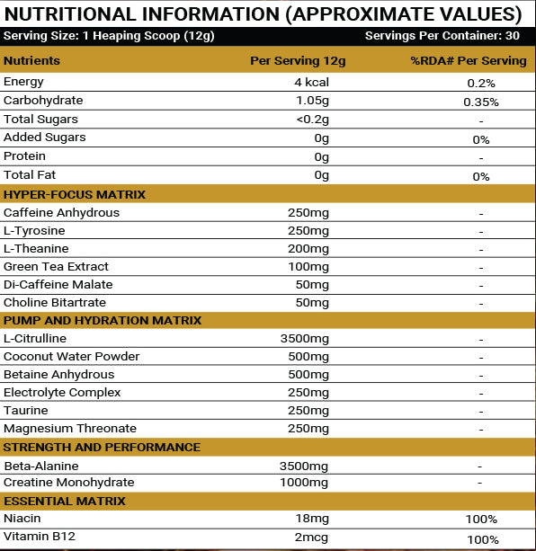 TIGER FURY - Strong Nation Supps