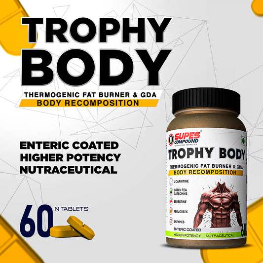 TROPHY BODY FAT BURNER  & BODY RECOMPOSITION - Strong Nation Supps