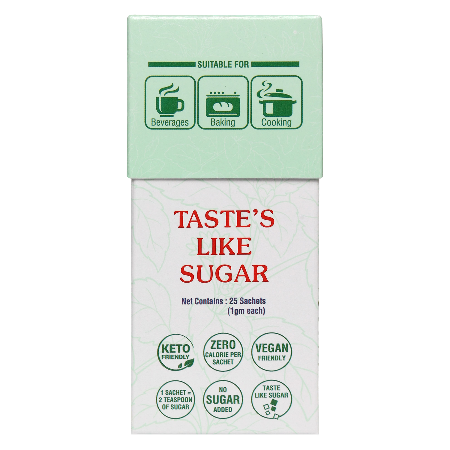 Stevia Powder 25 Sachets Box - Strong Nation Supps