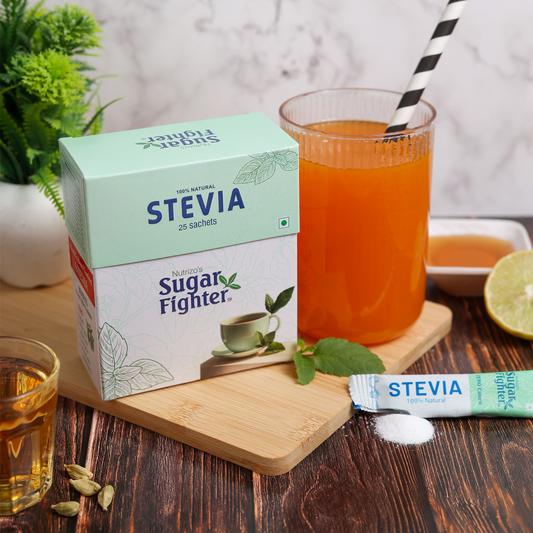 Stevia Powder 25 Sachets Box - Strong Nation Supps