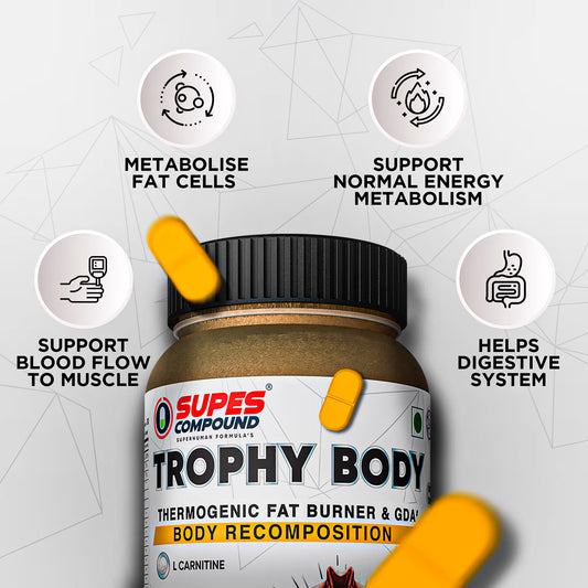 TROPHY BODY FAT BURNER  & BODY RECOMPOSITION - Strong Nation Supps