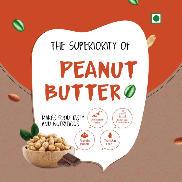 Savory Chocolate Crunchy High Protein Peanut Butter - Strong Nation Supps