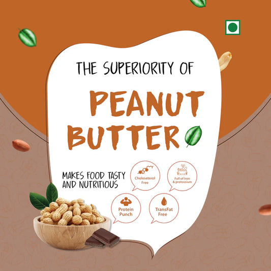 Savory Chocolate Smooth High Protein Peanut Butter - Strong Nation Supps