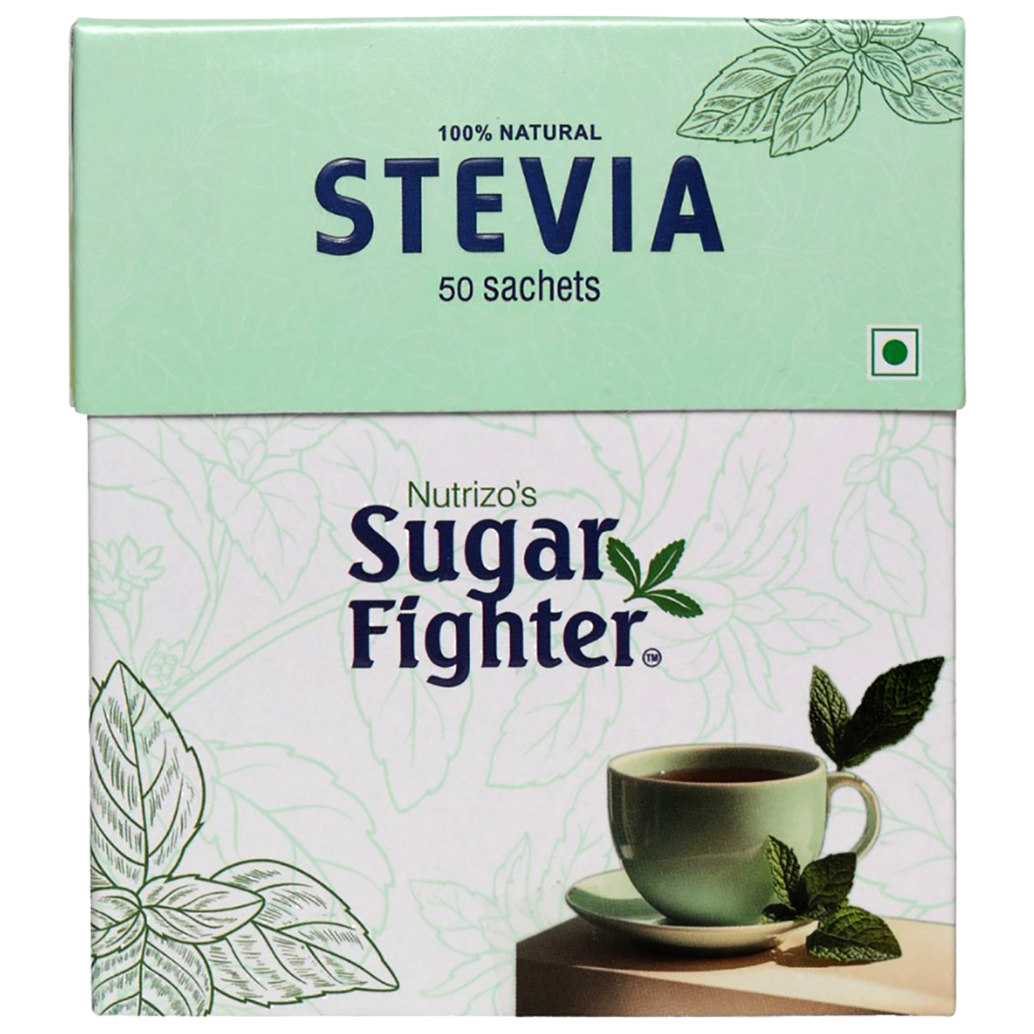 Stevia Powder 50 Sachets Box - Strong Nation Supps