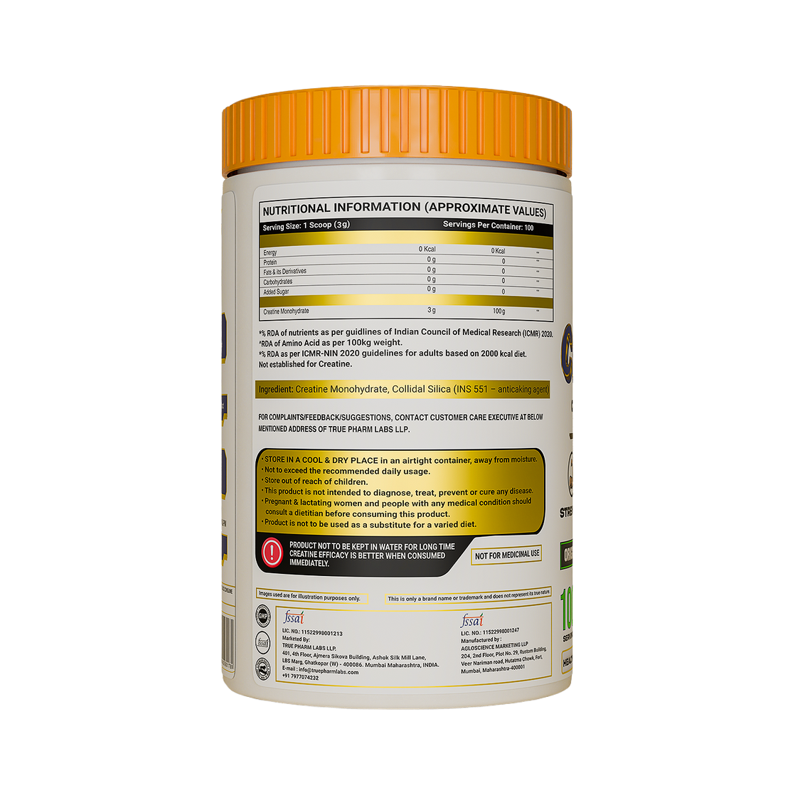 CREATINE MONOHYDRATE - Strong Nation Supps