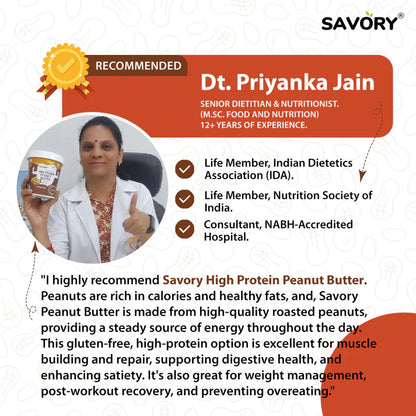 Savory Chocolate Crunchy High Protein Peanut Butter - Strong Nation Supps