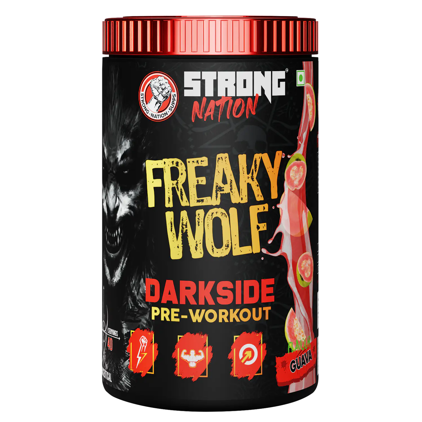 freaky wolf - darkside pre workout