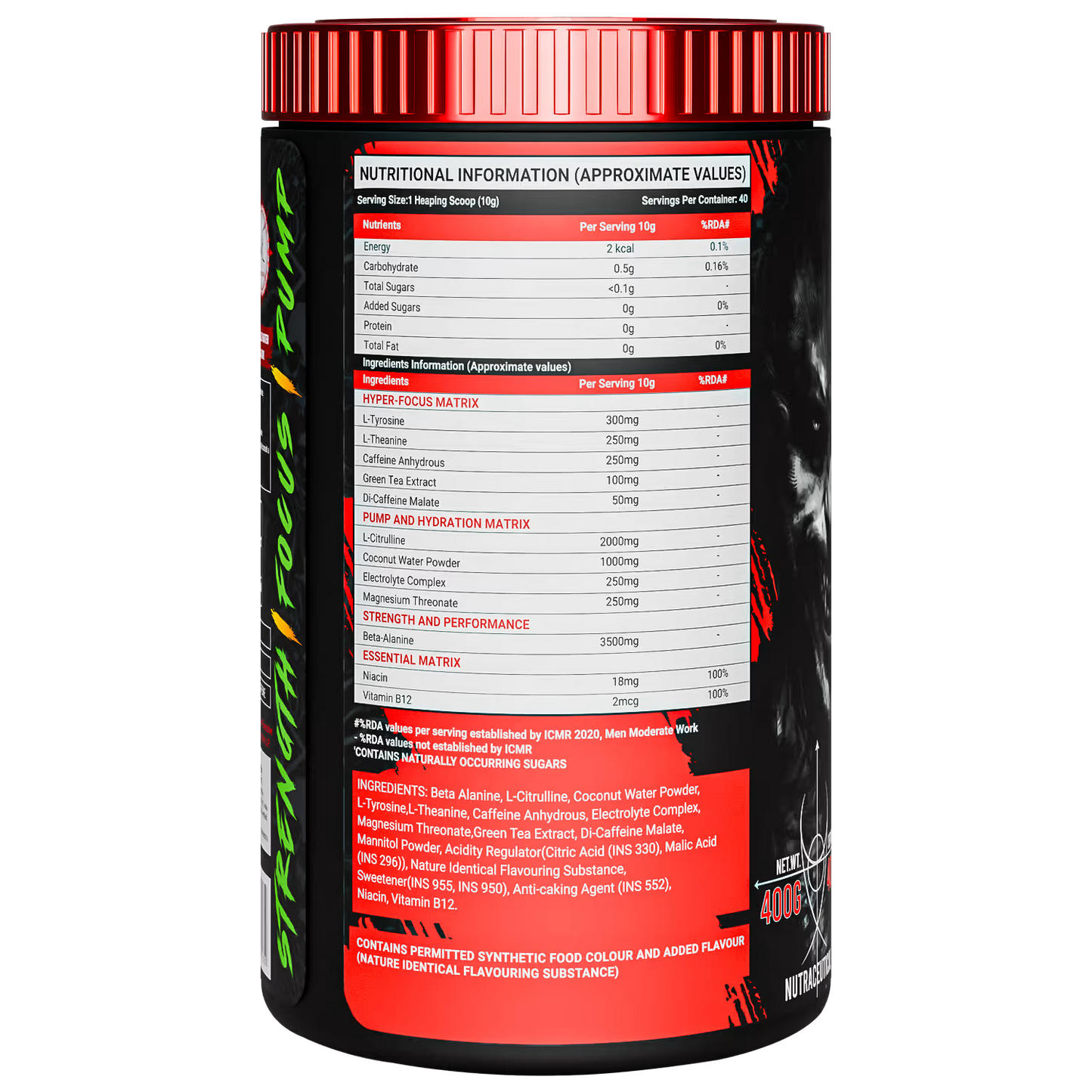 freaky wolf - darkside - strong nation supps