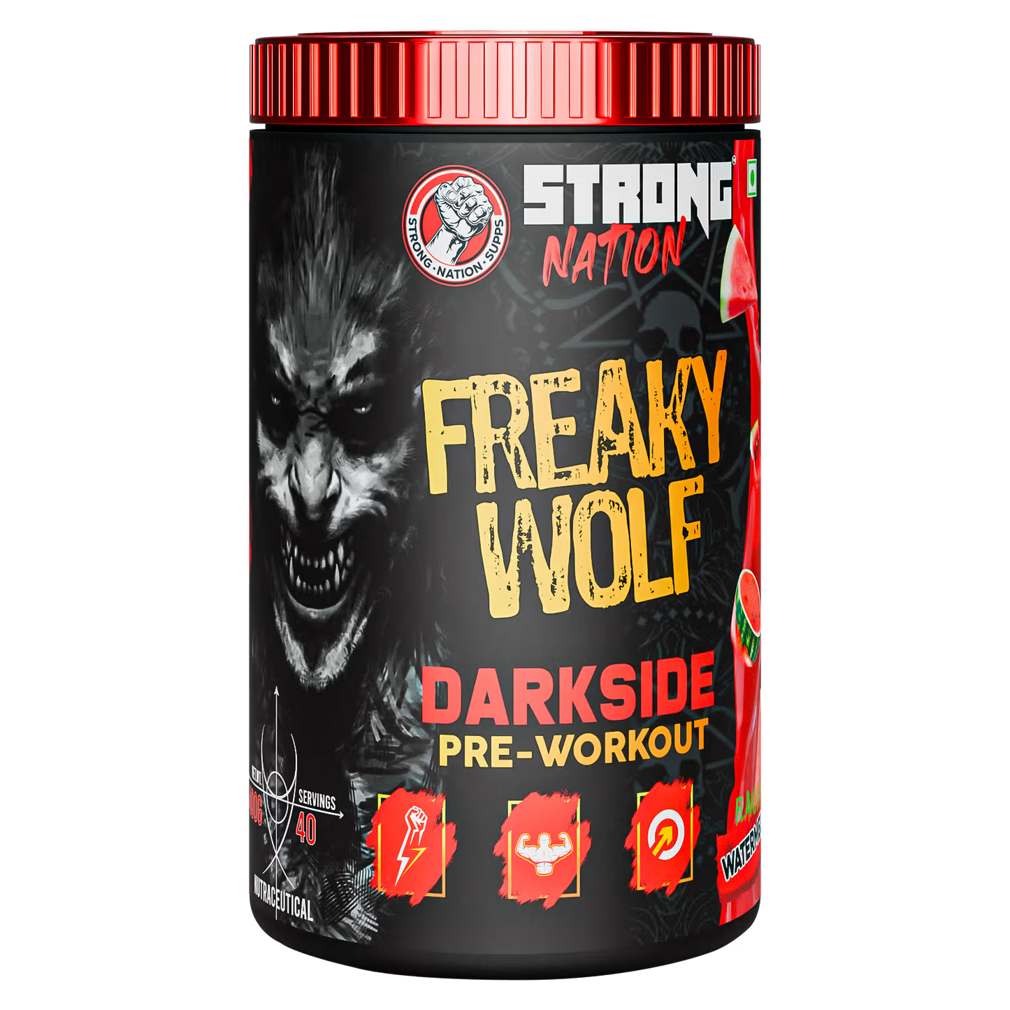 freaky wolf - darkside - strong nation supps