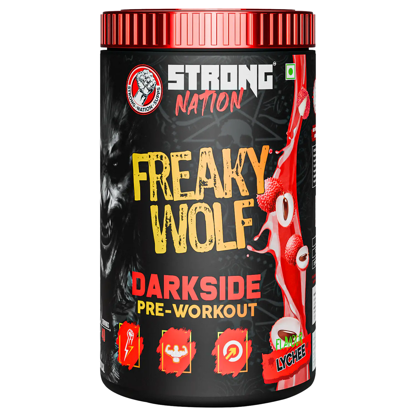 freaky wolf - darkside pre workout