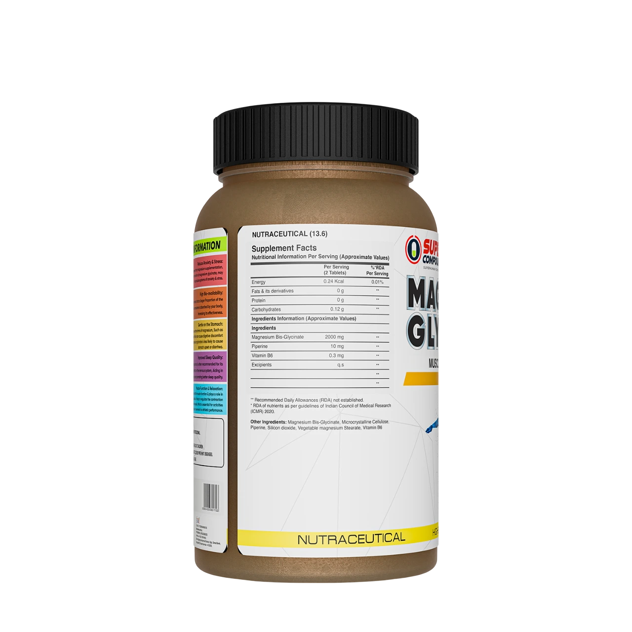 MAGNESIUM GLYCINATE - Strong Nation Supps