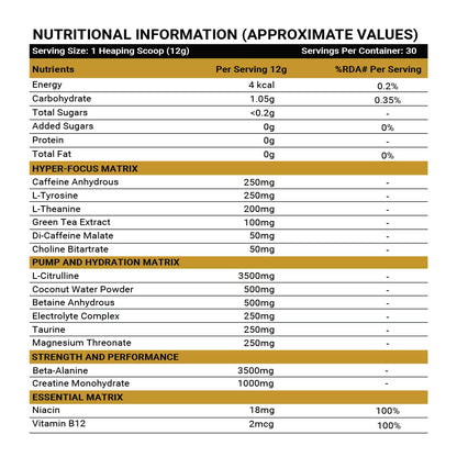 TIGER FURY - Strong Nation Supps