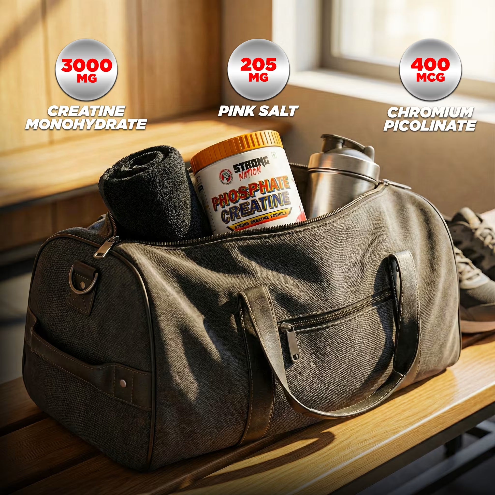 PHOSPHATE CREATINE - Strong Nation Supps