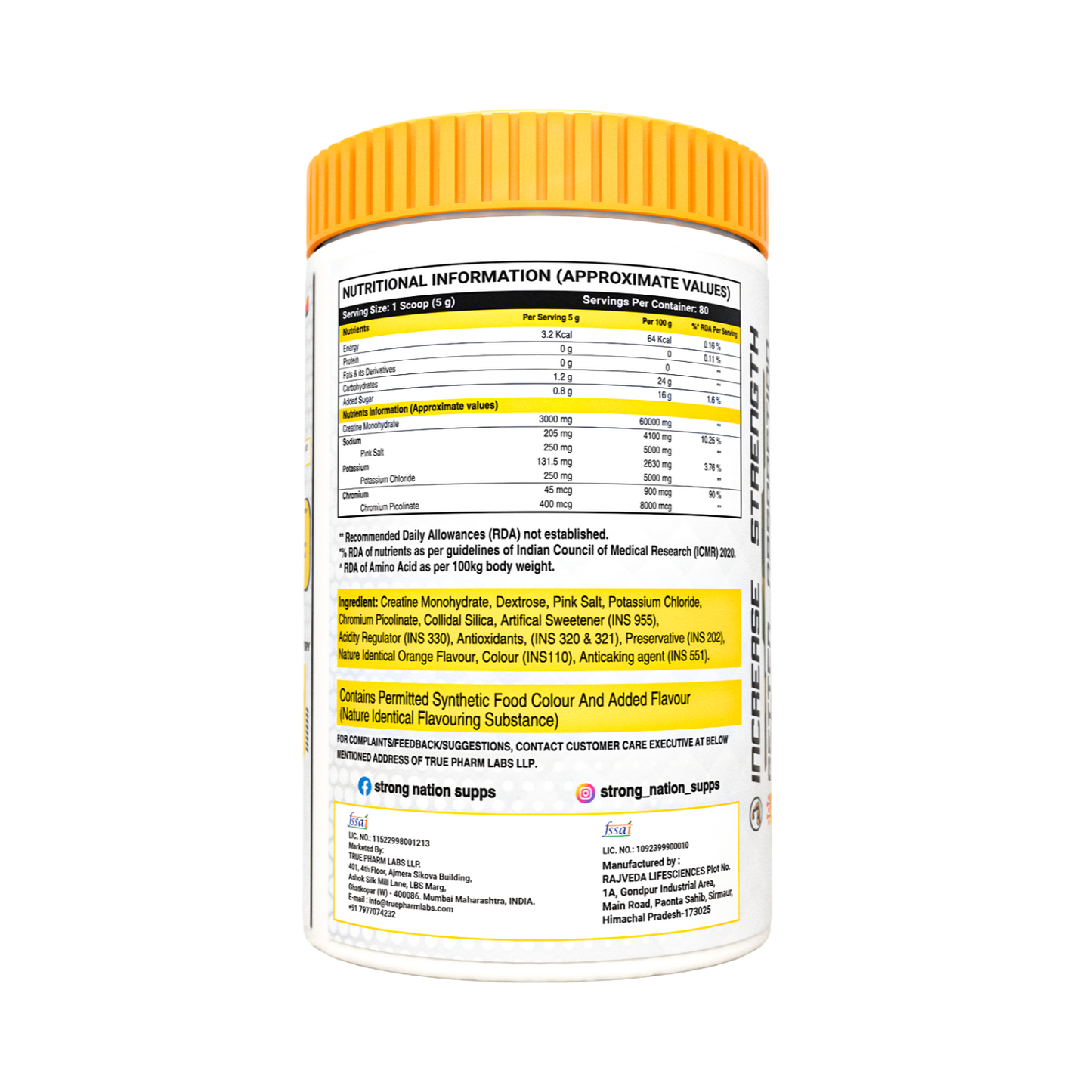 PHOSPHATE CREATINE - Strong Nation Supps