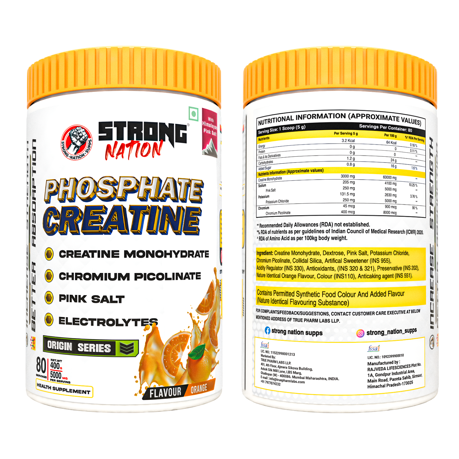 PHOSPHATE CREATINE - Strong Nation Supps