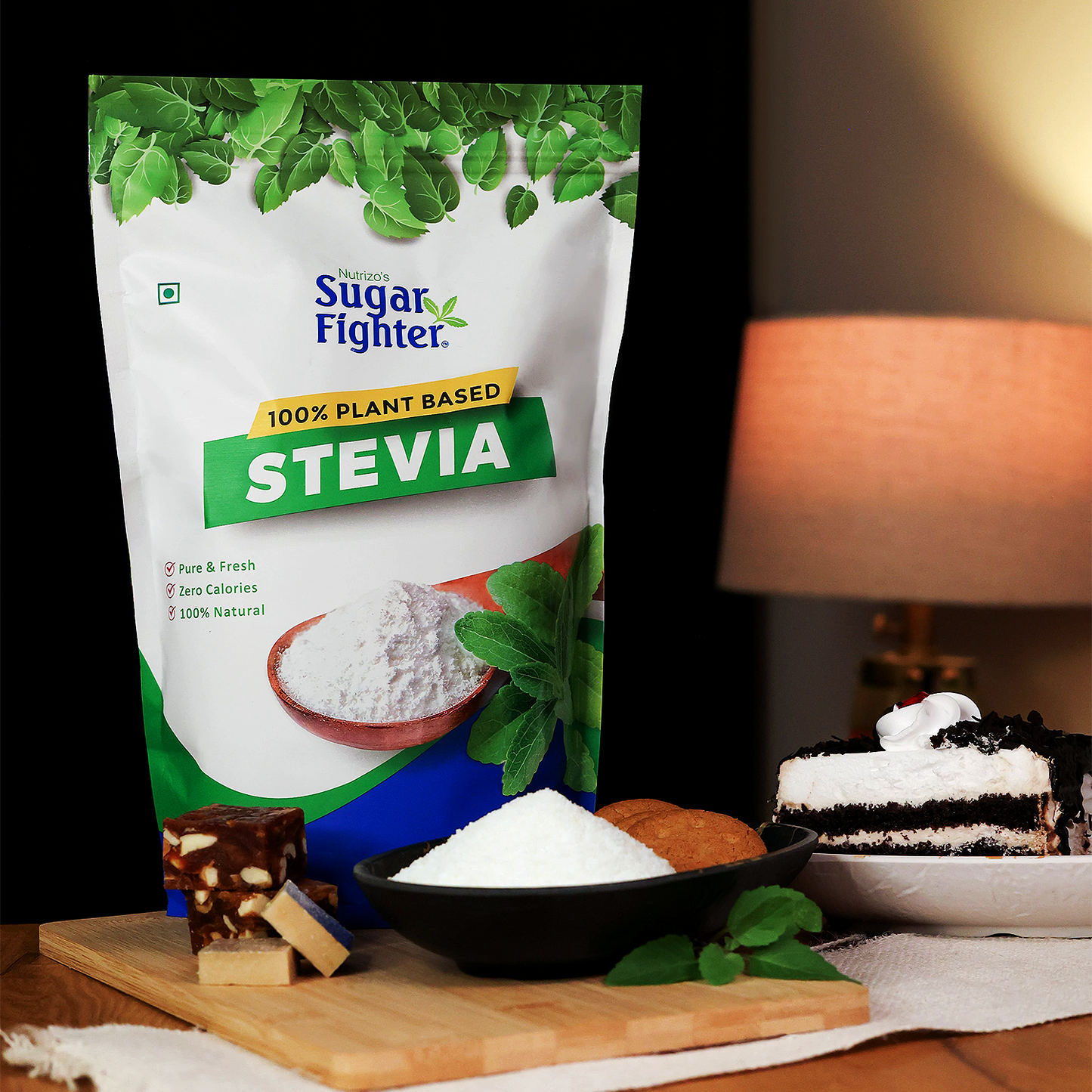 Stevia Powder 1kg Zip Pouch - Strong Nation Supps