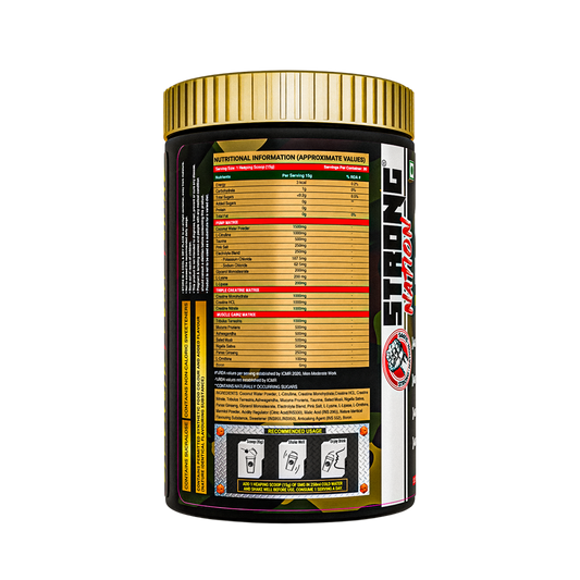 SMG - STRENGTH MUSCLE GAINZ - Strong Nation Supps