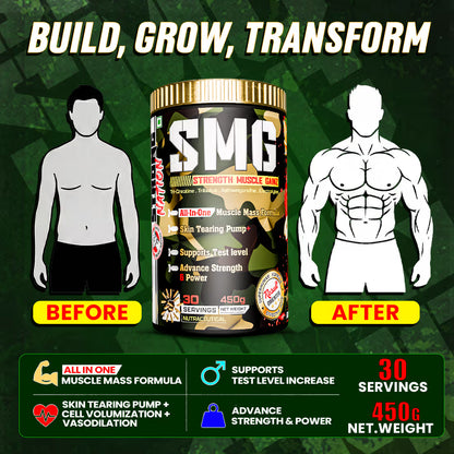 SMG - STRENGTH MUSCLE GAINZ - Strong Nation Supps