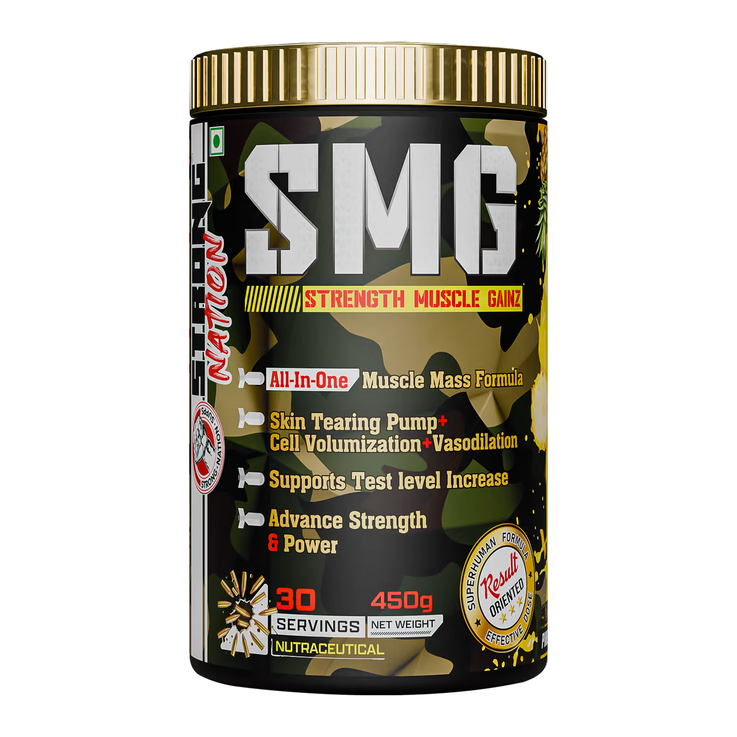 strength muscle gainz - strong nation supps