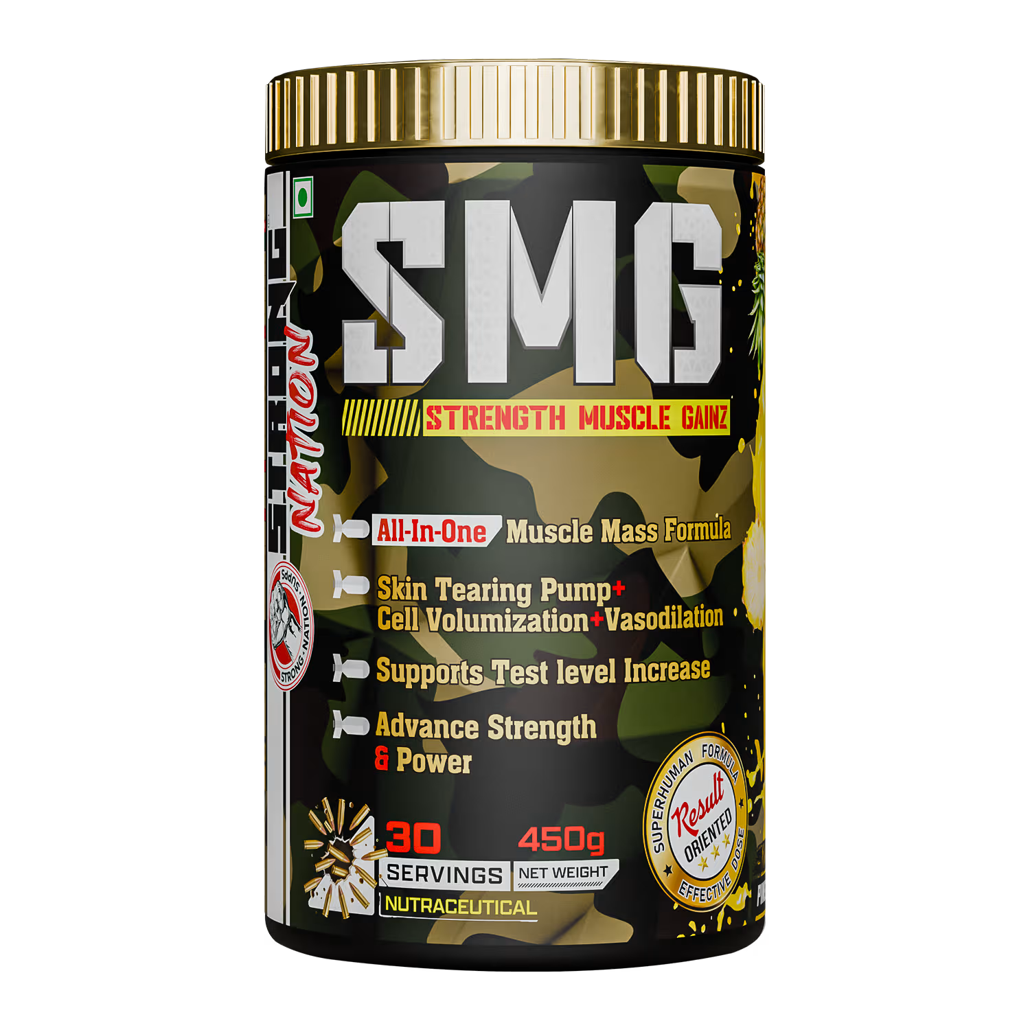 STRENGTH MUSCLE GAINZ - Strong Nation Supps