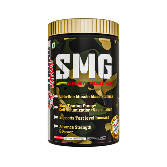 SMG - STRENGTH MUSCLE GAINZ - Strong Nation Supps