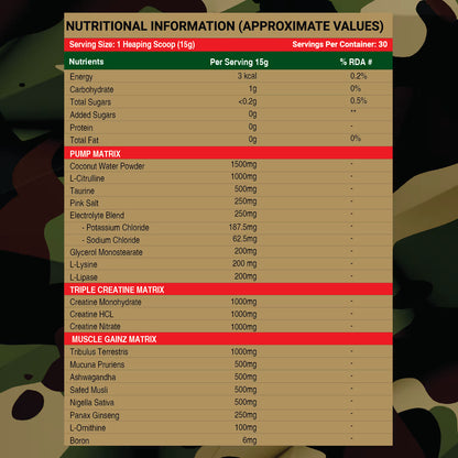 STRENGTH MUSCLE GAINZ - Strong Nation Supps
