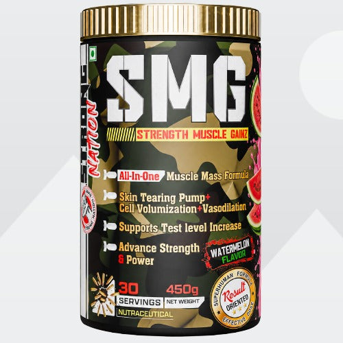 SMG - STRENGTH MUSCLE GAINZ - Strong Nation Supps