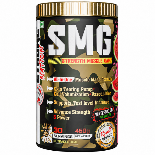 SMG - STRENGTH MUSCLE GAINZ - Strong Nation Supps