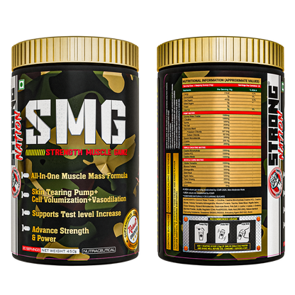 SMG - STRENGTH MUSCLE GAINZ - Strong Nation Supps