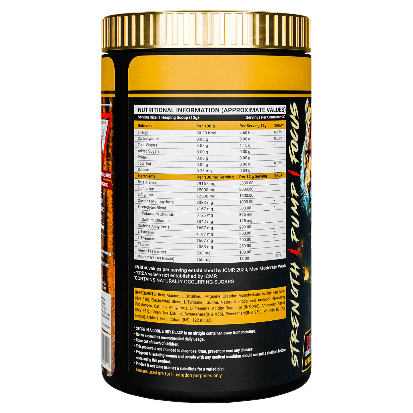 tiger fury - strong nation supps