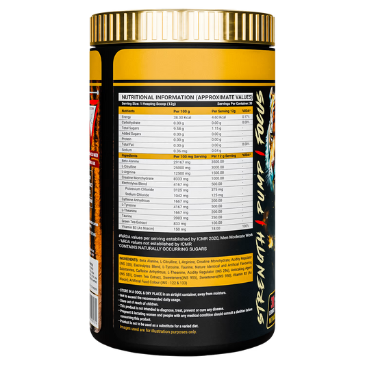 TIGER FURY - Strong Nation Supps