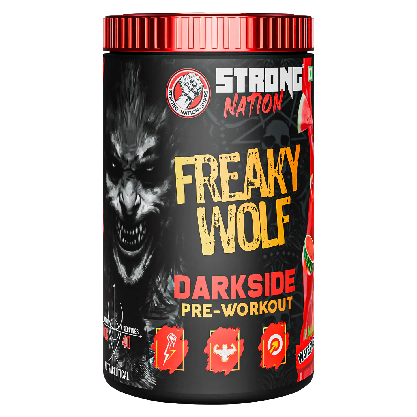 freaky wolf - darkside pre workout