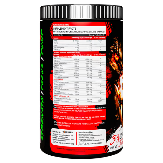 FREAKY WOLF EXTREME - Strong Nation Supps