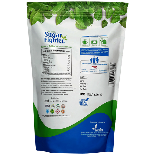 Stevia Powder 1kg Zip Pouch - Strong Nation Supps