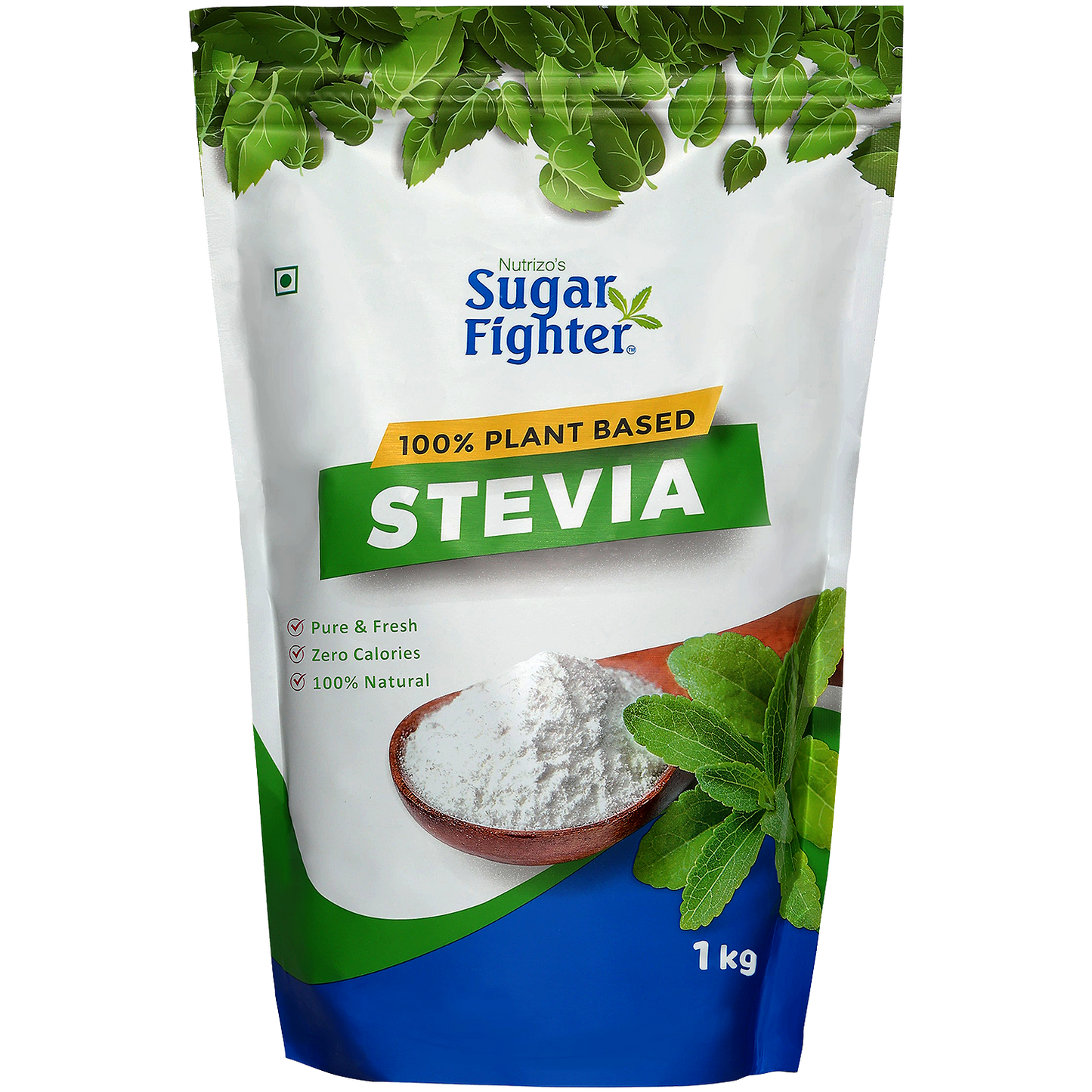 Stevia Powder 1kg Zip Pouch - Strong Nation Supps
