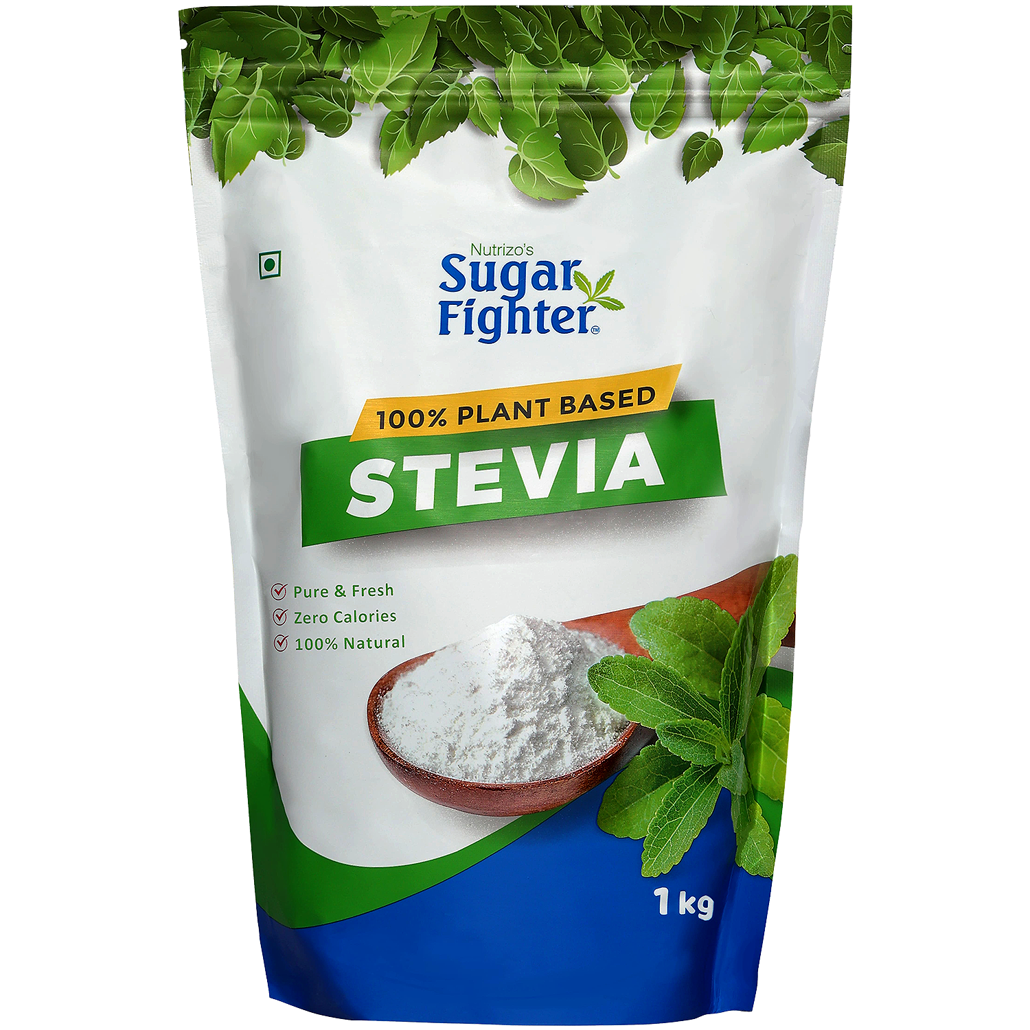 Stevia Powder 1kg Zip Pouch - Strong Nation Supps