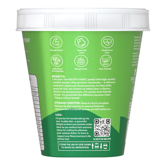 Savory Natural Smooth High Protein Peanut Butter - Strong Nation Supps