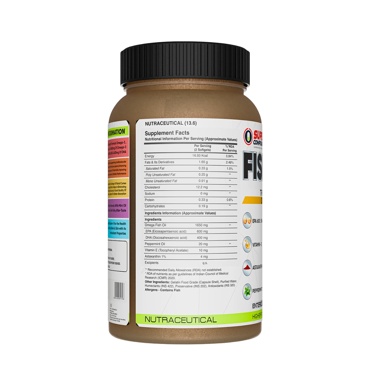 FISH OIL 3X - Strong Nation Supps