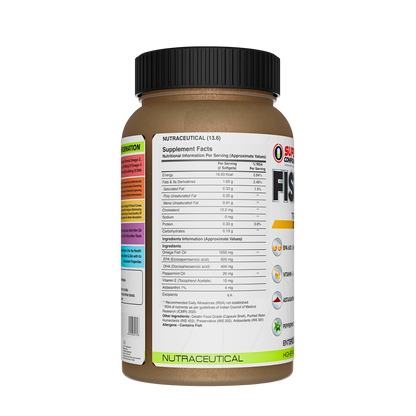 FISH OIL 3X - Strong Nation Supps