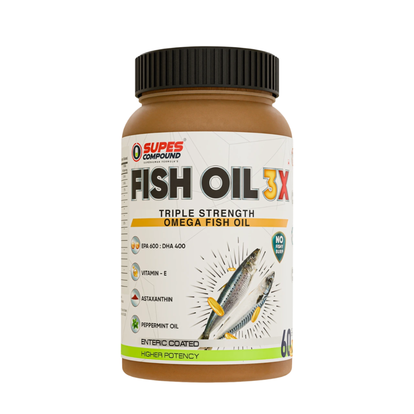 FISH OIL 3X - Strong Nation Supps