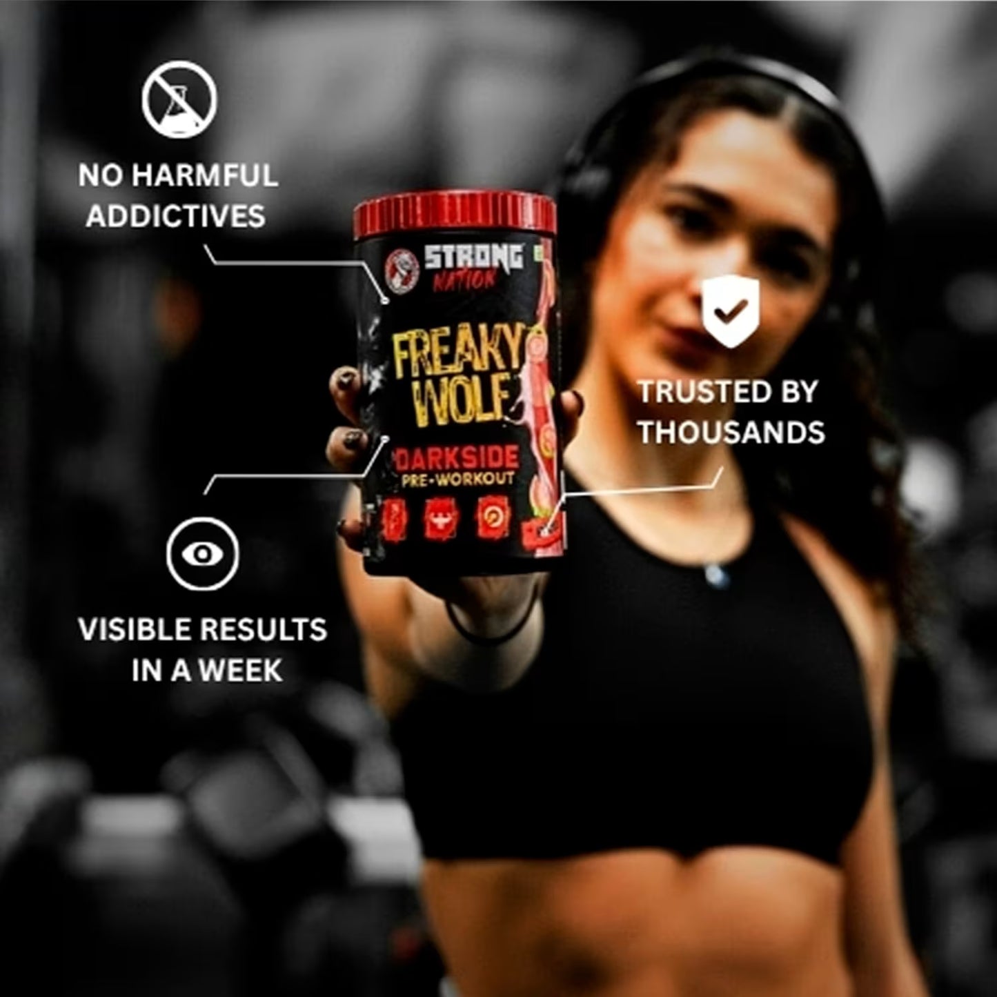 freaky wolf - darkside - strong nation supps