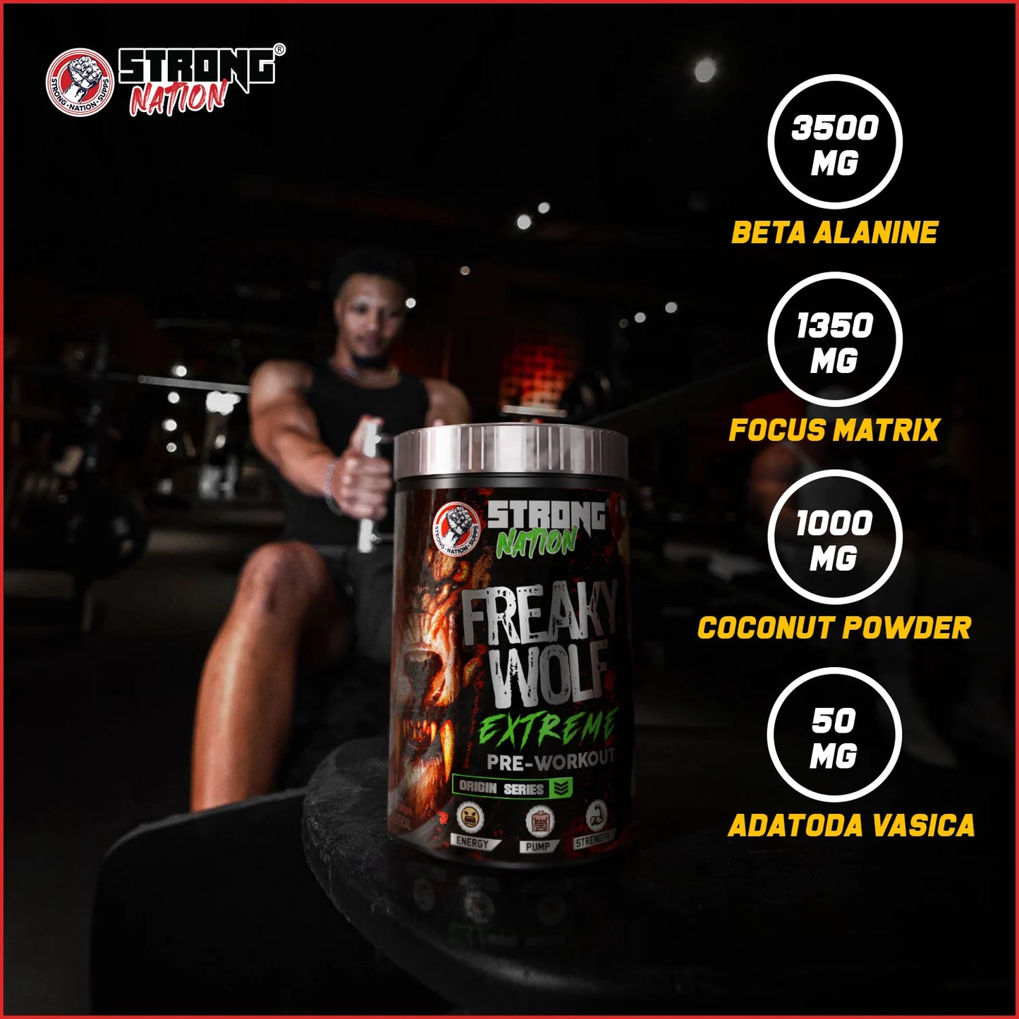 Freaky Wolf Extreme - Strong Nation Supps