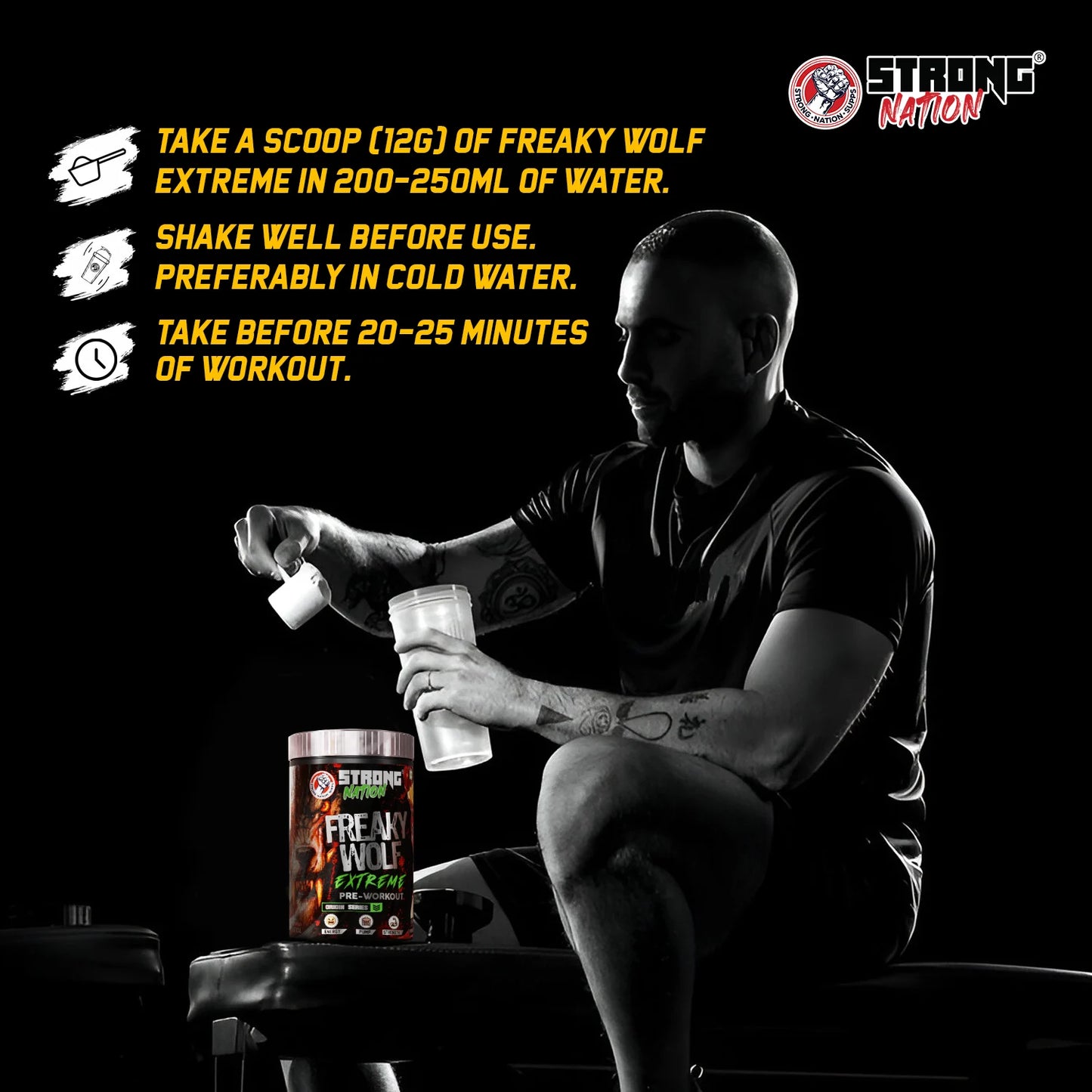 Freaky Wolf Extreme - Strong Nation Supps