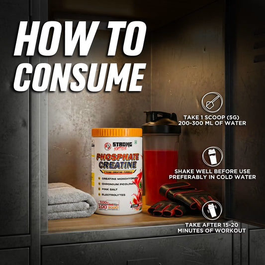 PHOSPHATE CREATINE - Strong Nation Supps