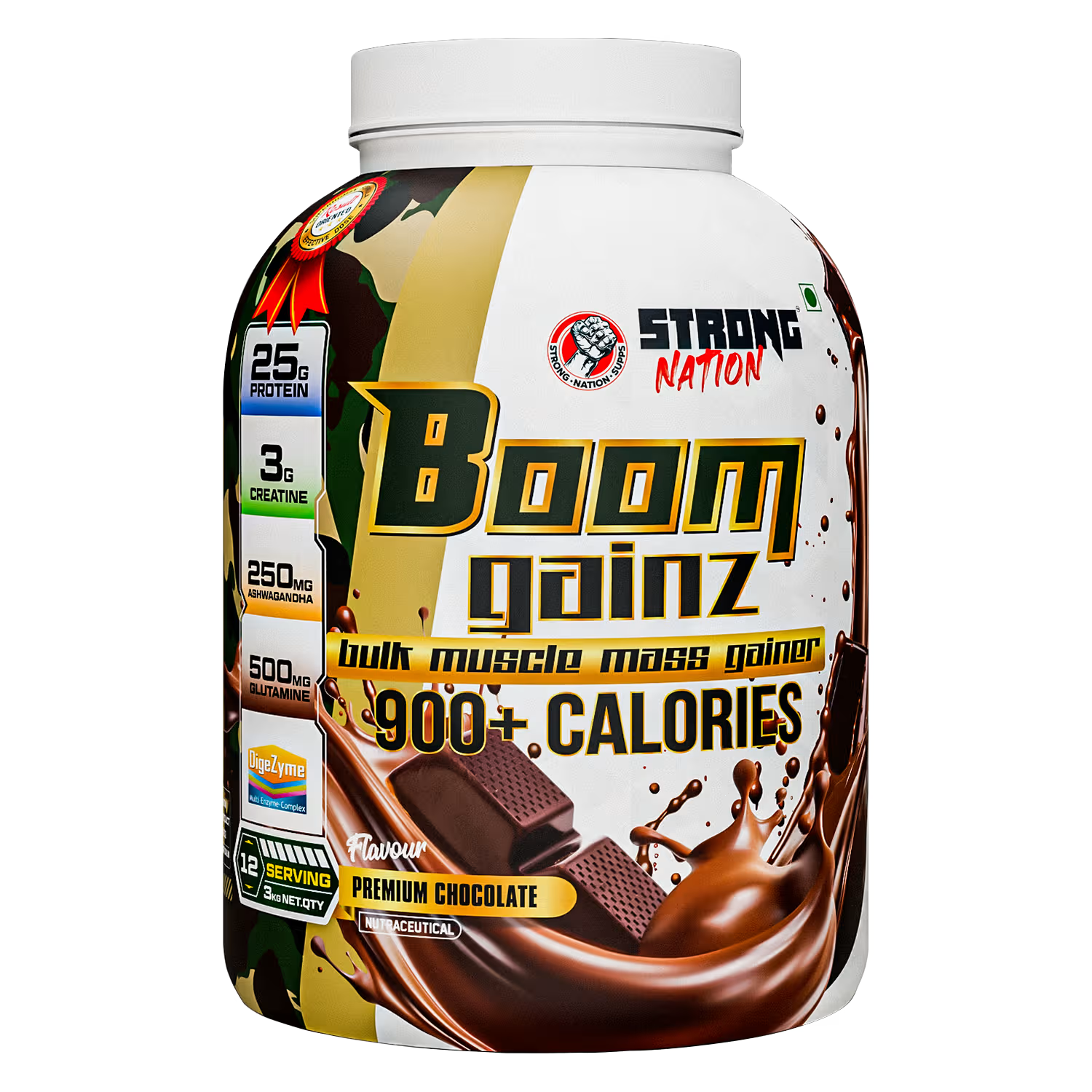 Boom Gainz chocolate Youtube Shorts 