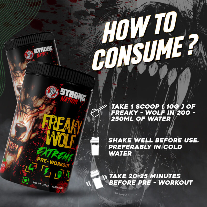 Freaky Wolf Extreme Preworkout
